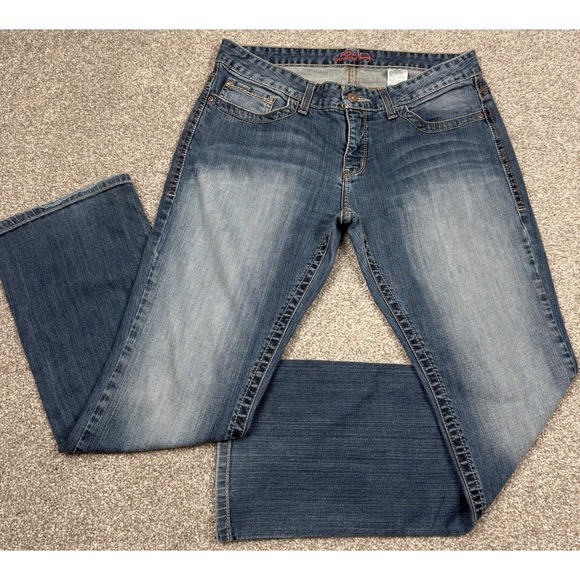Cinch Other - Cinch ADA Jeans Women 34 Blue Relaxed Fit Western Stretch Denim